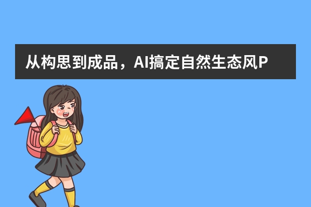 從構(gòu)思到成品，AI搞定自然生態(tài)風(fēng)PPT只需這幾步