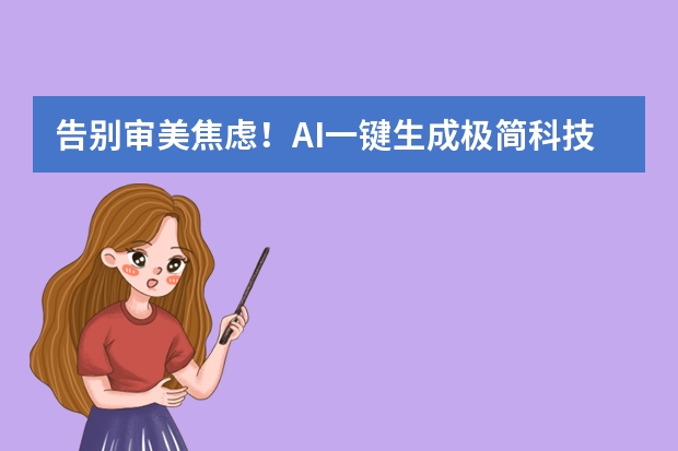 告別審美焦慮！AI一鍵生成極簡(jiǎn)科技風(fēng)PPT，連老板都夸高級(jí)