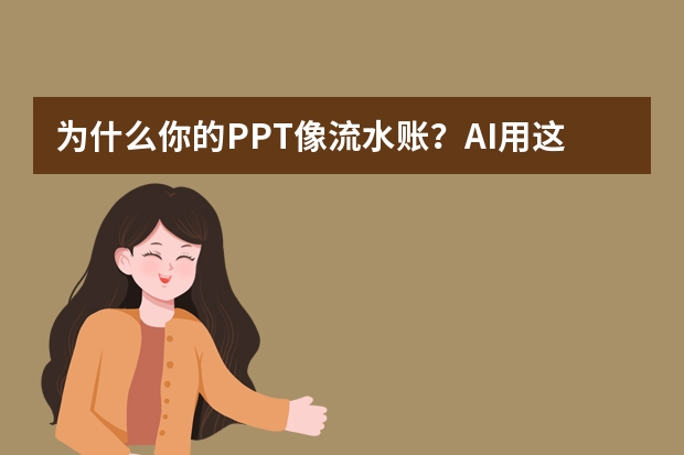為什么你的PPT像流水賬？AI用這3步生成極簡(jiǎn)高級(jí)感PPT，0設(shè)計(jì)基礎(chǔ)也能用