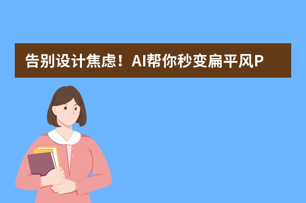 告別設計焦慮！AI幫你秒變扁平風PPT高手