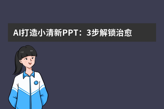 AI打造小清新PPT：3步解鎖治愈系設(shè)計密碼