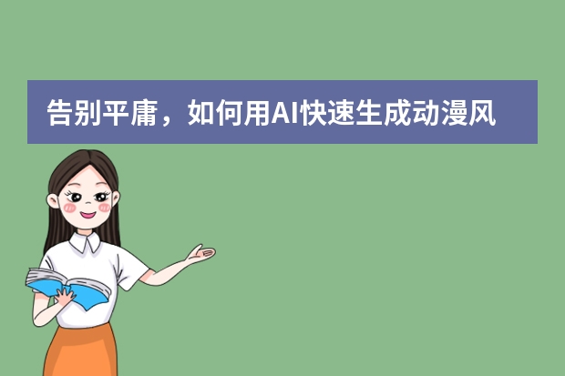 告別平庸，如何用AI快速生成動(dòng)漫風(fēng)PPT？