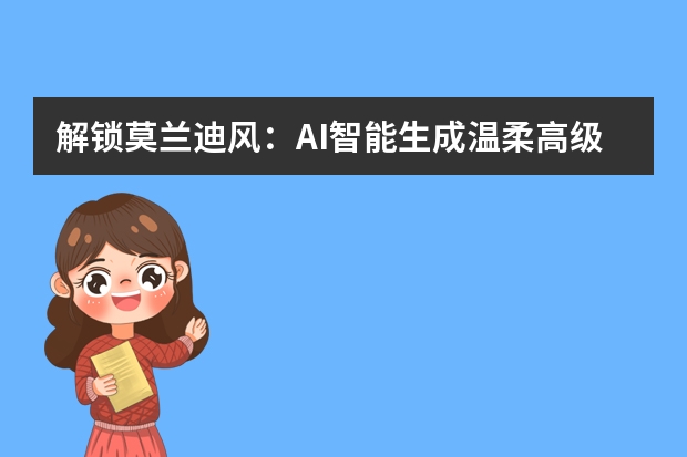 解鎖莫蘭迪風(fēng)：AI智能生成溫柔高級(jí)灰PPT