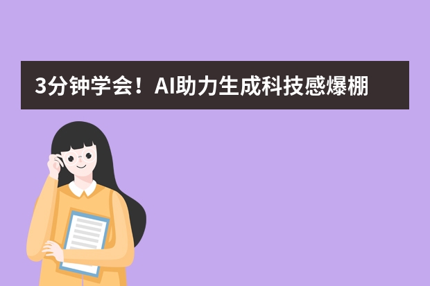 3分鐘學(xué)會(huì)！AI助力生成科技感爆棚PPT的技巧