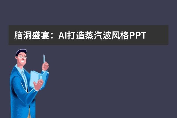腦洞盛宴：AI打造蒸汽波風(fēng)格PPT，復(fù)古與潮流碰撞