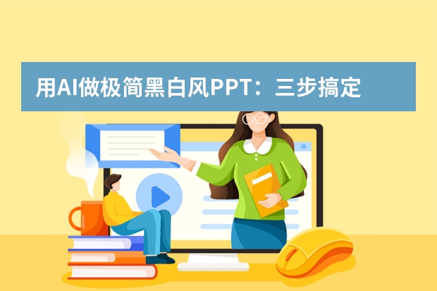 用AI做極簡黑白風(fēng)PPT：三步搞定簡約質(zhì)感，讓內(nèi)容成為焦點
