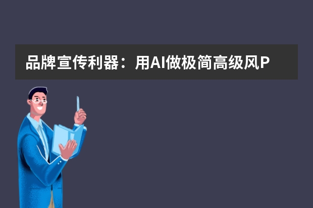 品牌宣傳利器：用AI做極簡高級風(fēng)PPT，企業(yè)介紹盡顯質(zhì)感