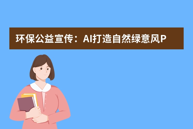 環(huán)保公益宣傳：AI打造自然綠意風(fēng)PPT，公益理念傳遞更有溫度